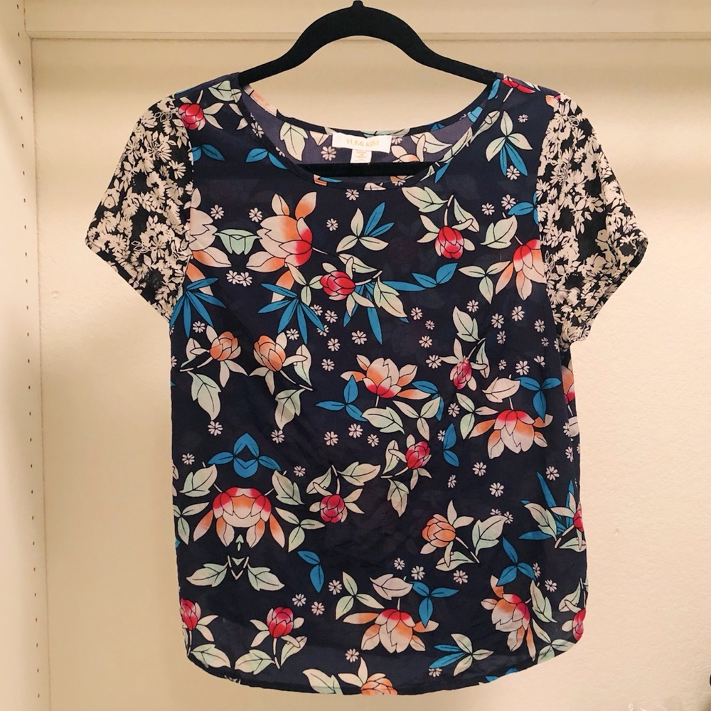 Yumi Kim silk floral top